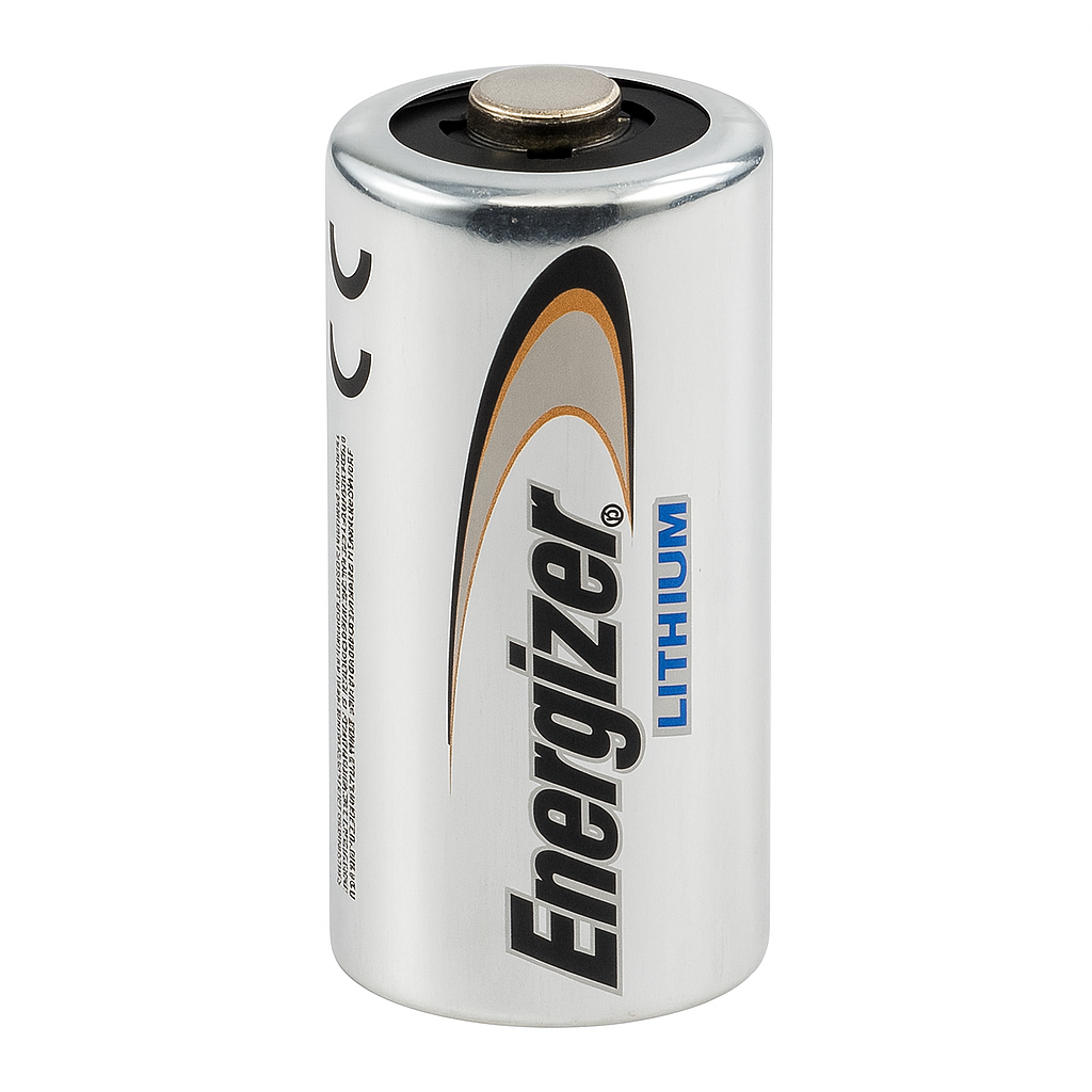 Pila de litio ENERGIZER CR123A 3.0 V 1500 mAh Tamaño 2/3 A Li-MnO₂
